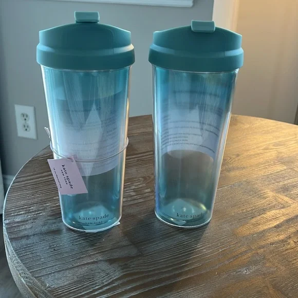 NWT 4 Kate Spade 16 oz Thermal Tumblers - Picture 3 of 5
